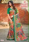 Alankar Vol 2 By Kashvi Shine Silk With Glass Work Saree 